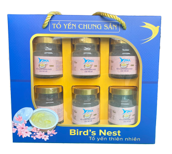 Yến chưng đường phèn dành cho trẻ em – Hộp 6 Hũ 70ml